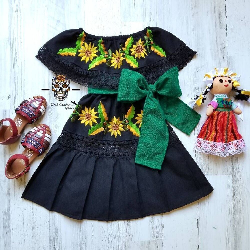 Mexican Dress for Girls Cinco de Mayo